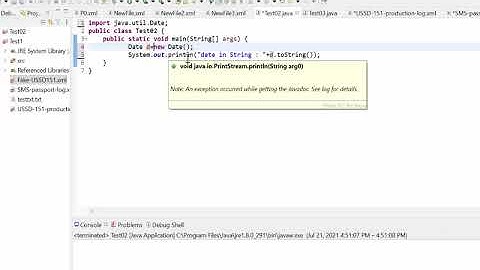 Java Util Date Example