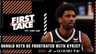 The Nets should be frustrated if the Kyrie Irving leaves - Kendrick Perkins | First Take