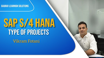 Verschillende soorten projecten in SAP