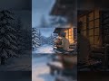 Peaceful Snowy Accordion Moment #relaxation #aesthetic #asmr