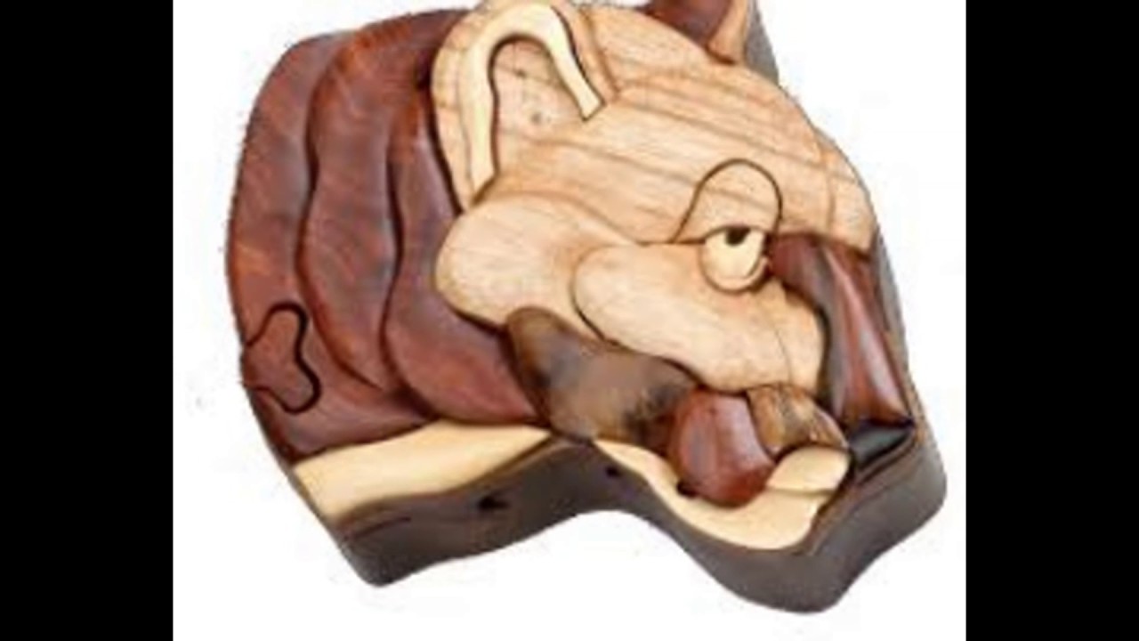 Intarsia wood boxes - YouTube