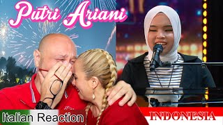 ?? Putri Ariani - Indonesia american got talent ??Italian Reaction
