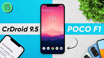 Official CrDroid OS 9.5 New Features | POCO F1 Android 13 Review | Customization
