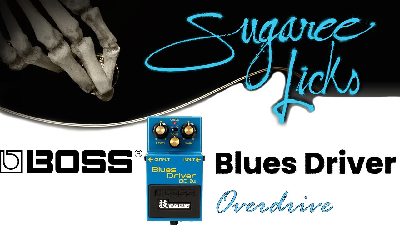 Boss BD-2W Blues Driver Waza Craft Effect Pedal Demonstration