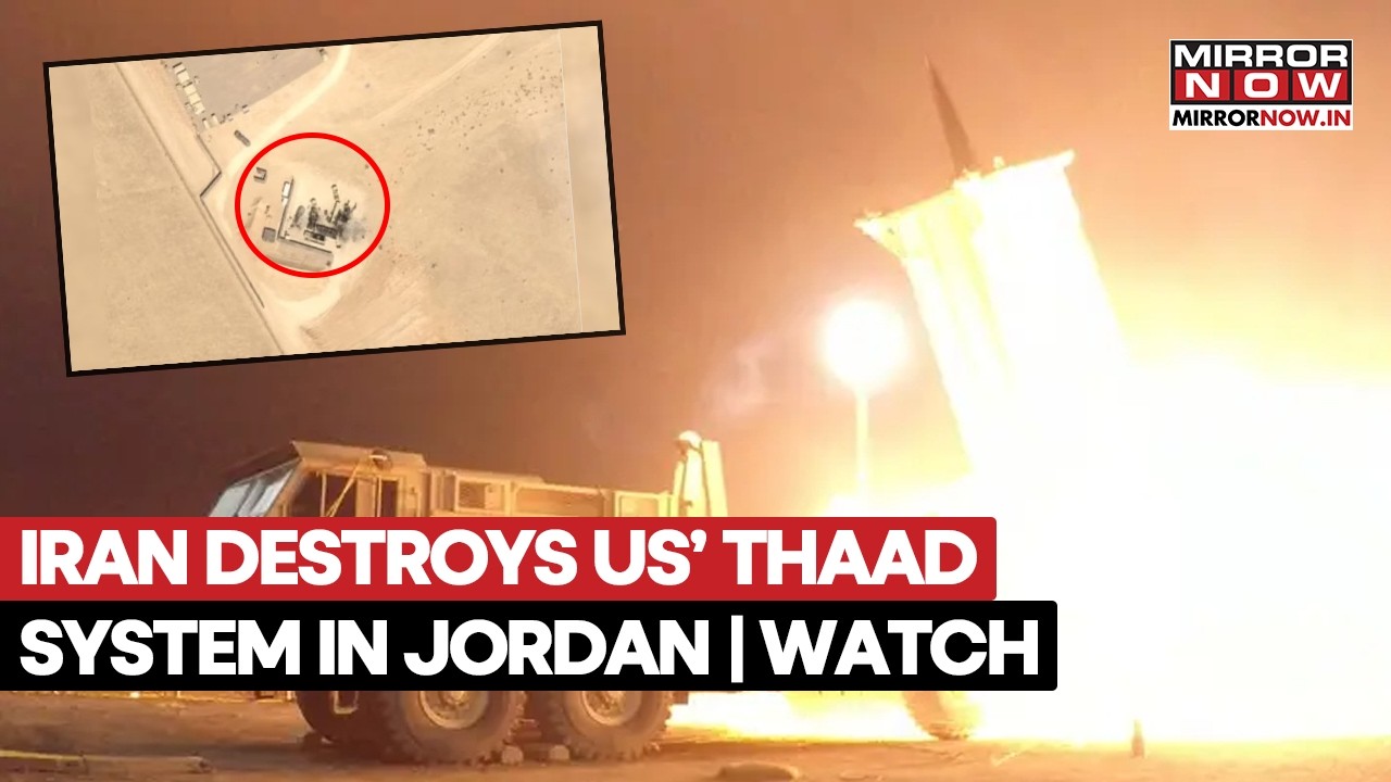 Iran Destroys US' THAAD Defence System During Its Strike On Jordan, Satellite Images Confirm Damage
