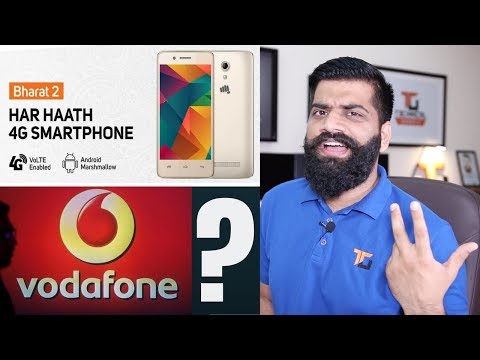 Vodafone 999 Rs 4G Phone - Micromax Bharat 2 - My Opinions..