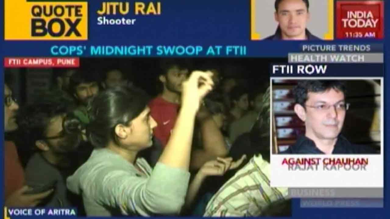 Police Arrest 5 Students From FTII Campus On Rioting Charges