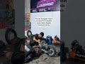 hampir semua honda tipe K0J timbul suara kasar bagian kruk as