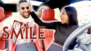 SMILE Prank On Girlfriend!! *SCARY*