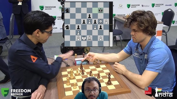 Anish Giri on X: Got a message from Magnus' sponsor.👇🤷‍♂️   #ChessChamps  / X
