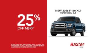 Baxter Ford West Dodge Commercial | June 2017 Baxter Ford West Dodge