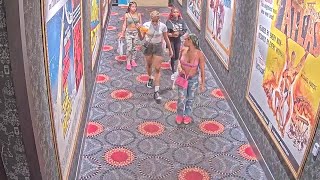4 teen girls caught on camera after suspected robbery