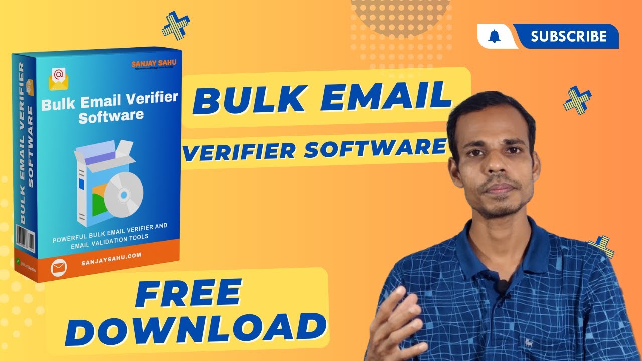 Bulk Email Verifier Software Free Download || Sanjay Sahu @sanjaysahume ...
