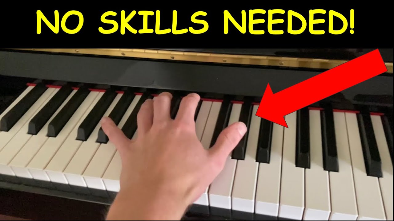 How to FAKE Piano Skills - YouTube