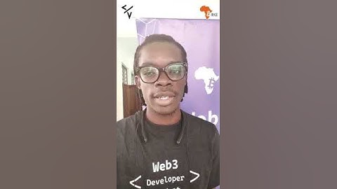 Web3 Developer Clubs - Chris from the Technical University of Mombasa