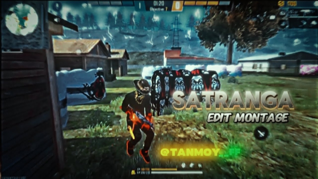 Satranga Free Fire Montage ❤️ - Animal | Free Fire Status