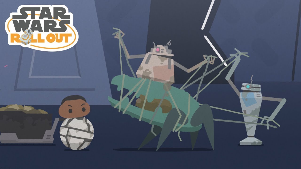 【Star Wars Roll Out 全新短編動畫 】Finn and the Busted Droids – Ch 3