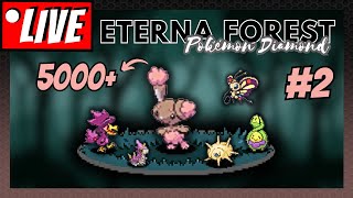 10/05 - LIVE shiny hunting in the Eterna Forest in gen IV!
