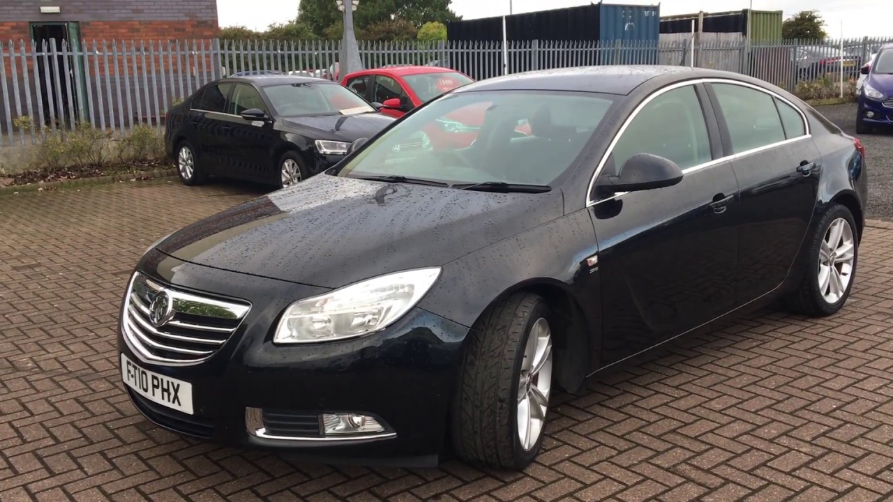 Used Vauxhall Insignia 2.0 CDTi SRi [160] 5dr Black 2010 - YouTube