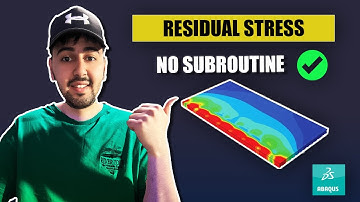 Simuleer lasrestspanning in Abaqus — geen subroutines nodig!