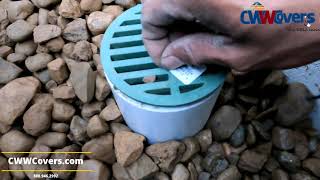 Custom Window Well Replacement, window well drain and Window well cover installation.
