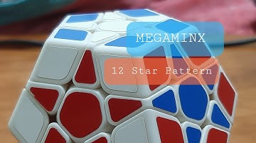 |Megaminx| |12 Star Pattern| |Checkerboard| |100steps| 🌠🌟⭐