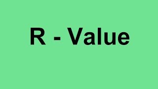 Heat Transfer Basics #3 (R Value and Example)