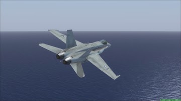 FSX F18 Tutorial in Greek Kastelorizo Rhodes