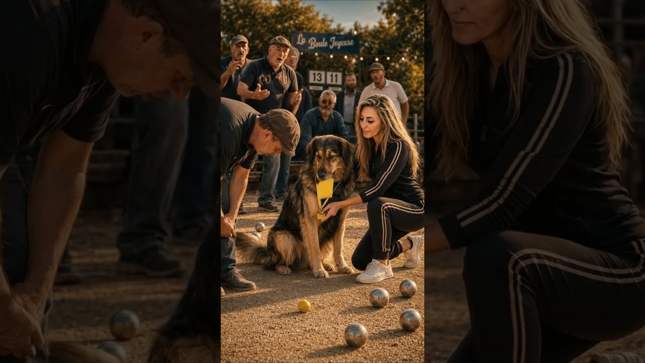 Un CHIEN devient arbitre de pétanque 🐶 Le règlement a désormais des poils !