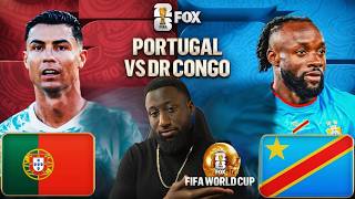 Portugal vs Dr Congo | 2026 FIFA World Cup Group Stage | Live Reactions & Commentary