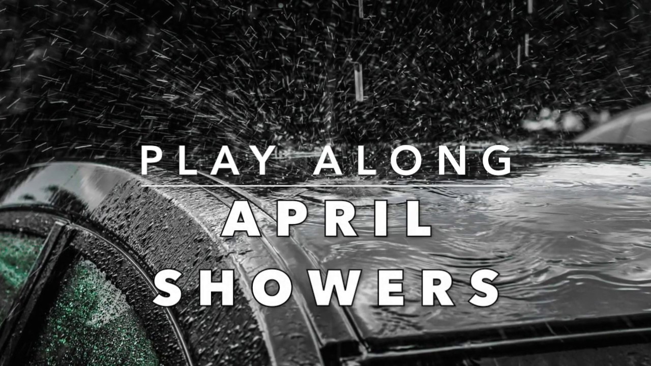 April Showers Backing + music sheet YouTube