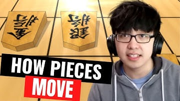 How Shogi pieces move? - How to play Shogi Lesson 3