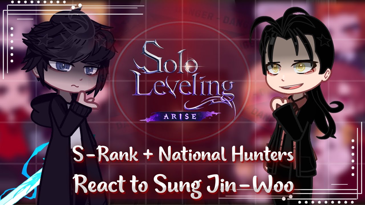 S-Rank + National Hunters react to Sung Jin Woo | Solo Leveling | Beru vs Sung | Gacha React