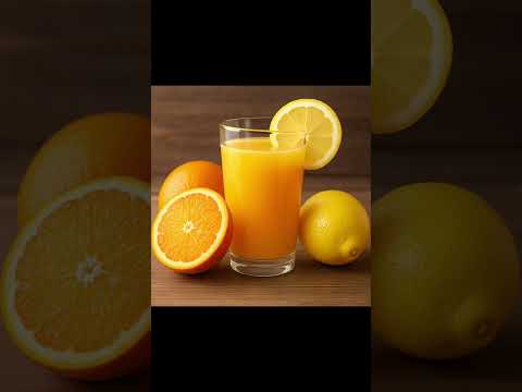 ماهي فوائد شرب عصير الليمون مع البرتقال