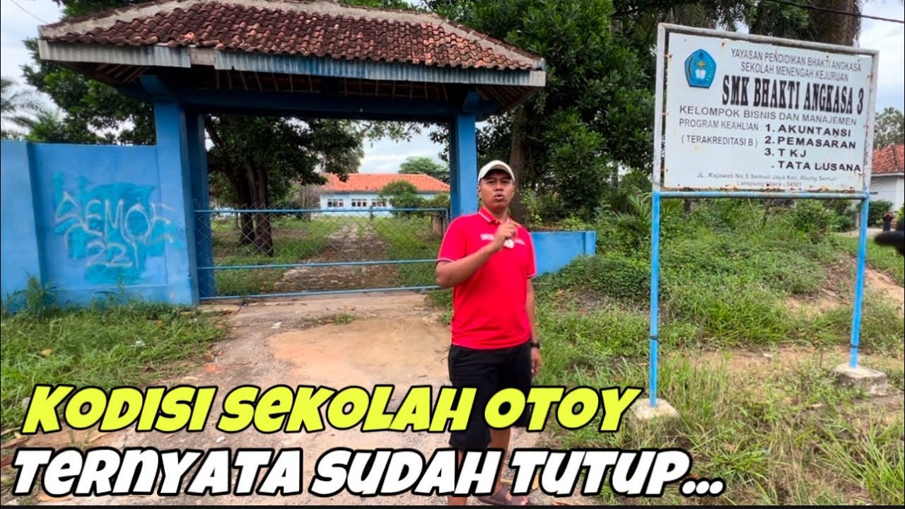 HARI KE DUA DI KAMPUNG‼️MAMPIR KE SEKOLAH TERNYATA SUDAH TUTUP