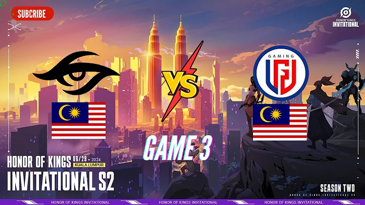 TEAM SECRET VS LGD GAME 3 : Honor of Kings Invitational Season 2 Grand Finals - 天天要聞
