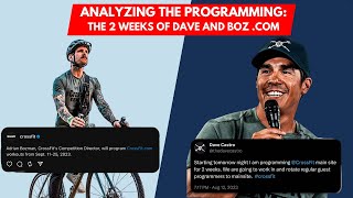 Details Analyzing the two weeks of Dave and Boz .com Programming Update