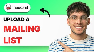 How to Upload a Mailing List in Moosend