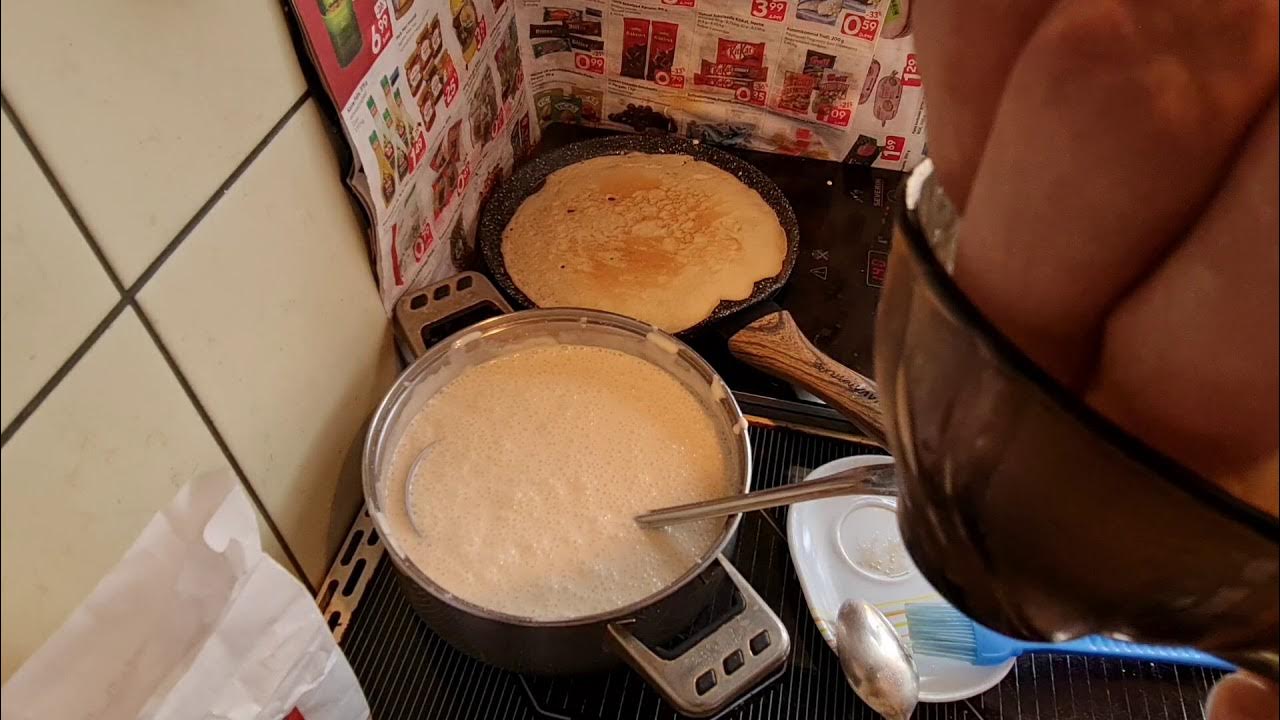 Крем для блинов из молока