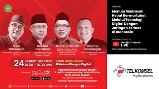 [LIVE] Webinar: Menuju Madrasah Hebat Melalui Teknologi Digital Dengan Jaringan Terluas di Indonesia screenshot 5