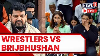 Wrestlers Protest   Wrestlers Discuss Their Demands With Sports Minister Anurag Thakur  News18