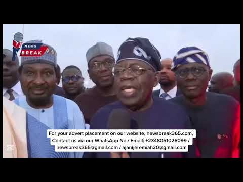 🇳🇬 WATCH PRESIDENT TINUBU’S FIRST INTERVIEW AFTER RETURNING FROM PARIS