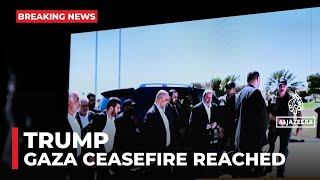 Trump says Israel, Hamas agree on ‘first phase’ of Gaza peace plan
