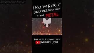 Hollow Knight Silksong - Bonebottom ||| Metal Cover #shorts
