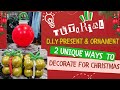 christmas ornament &amp; present | christmas Diy ideas | Balloon decoration ideas #christmas #learnhow