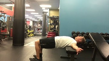 Eric Bach Performance 2:1 accentuated eccentric hip thrust