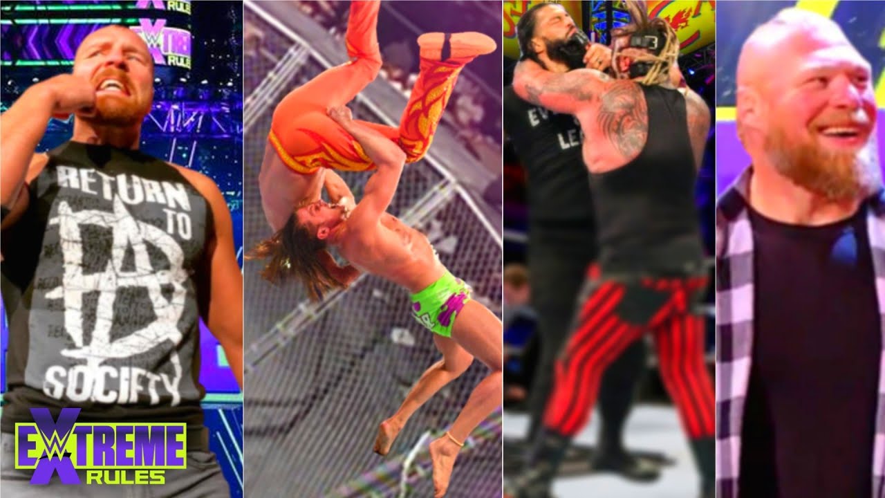 Ambrose Riddle WWE Extreme Rules 2022- Dean Ambrose returns cancel, Riddle wins ...