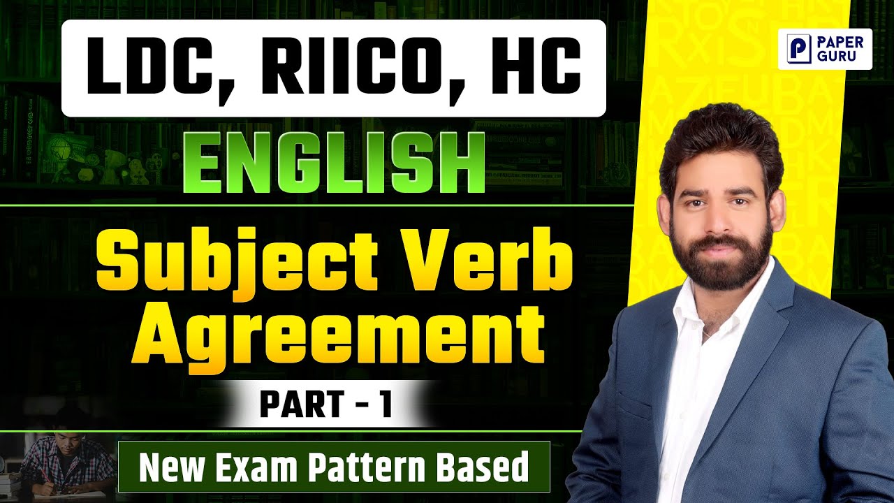LDC भर्ती 2026 | English Grammar subject Verb Agreement - 1  | New Exam Pattern | Ravi Acharya Sir