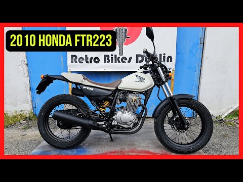 Riding the 2010 Honda FTR 223: A Dual-Sport Dream Machine - YouTube 