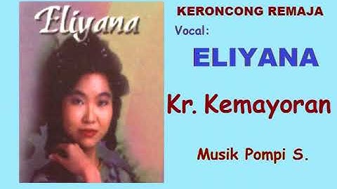 Kr  KEMAYORAN (LIRIK) - Keroncongan - Eliyana - Musik Pompi S.